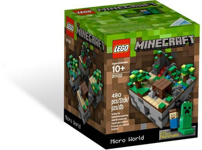 LEGO Set-Minecraft Micro World (LEGO Ideas) - The Forest-LEGO Ideas (CUUSOO) / Minecraft-21102-1-Creative Brick Builders